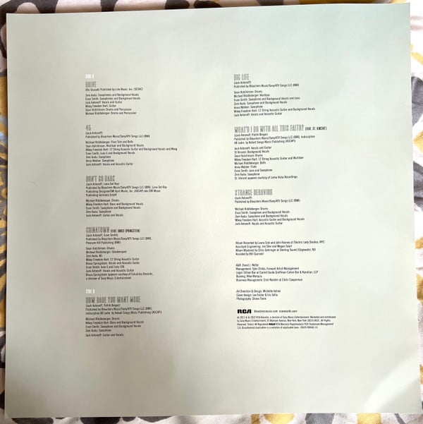 Bleachers : Live At Electric Lady (12", EP, Fru)