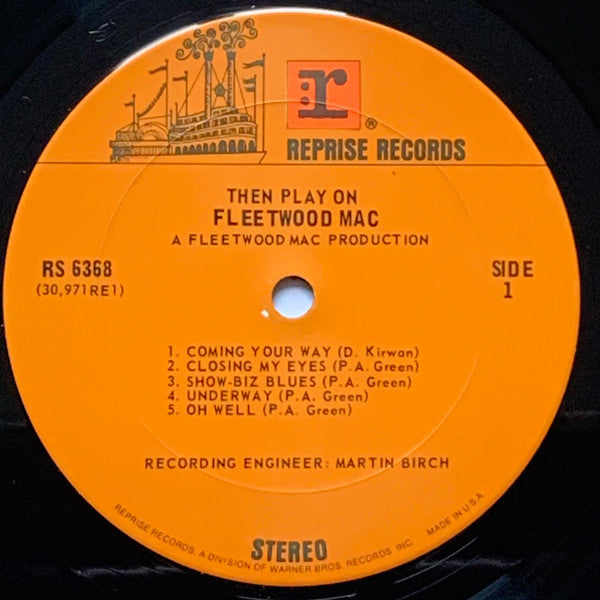 Fleetwood Mac : Then Play On (LP, Album, RE, RP, San)