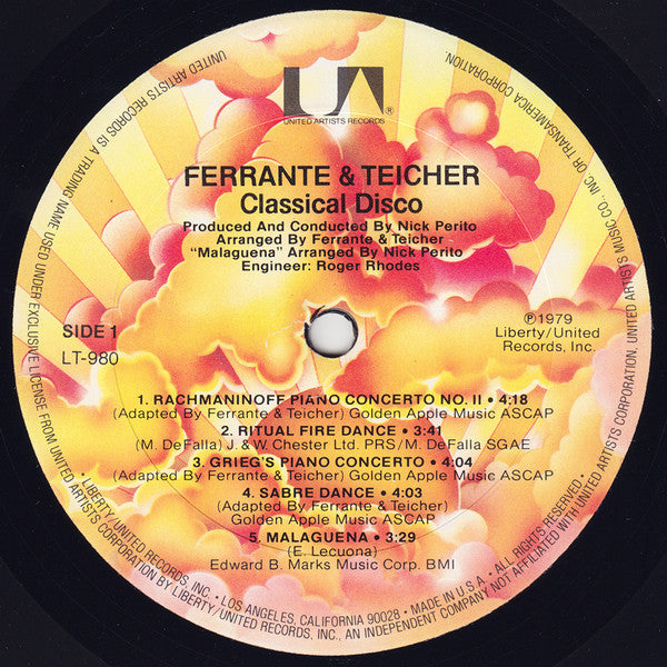 Ferrante & Teicher : Classical Disco (LP, Album)
