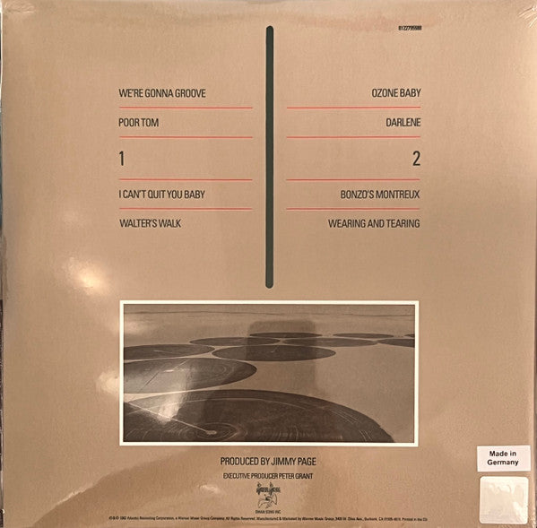 Led Zeppelin : Coda (LP, Album, RE, RM)