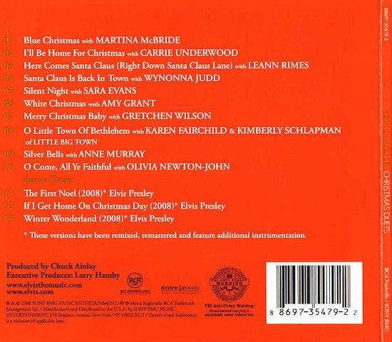 Elvis Presley : Christmas Duets (CD, Album, Ltd, Dig)