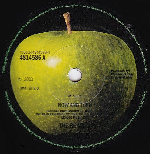 The Beatles : Now And Then / Love Me Do (7", Single)