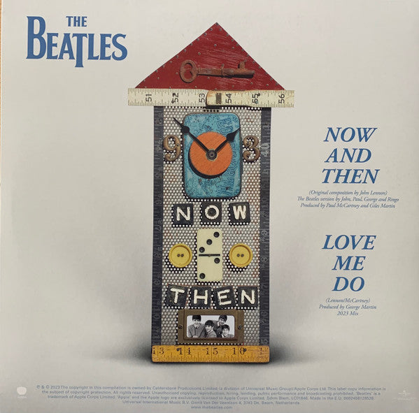 The Beatles : Now And Then / Love Me Do (12", Single)