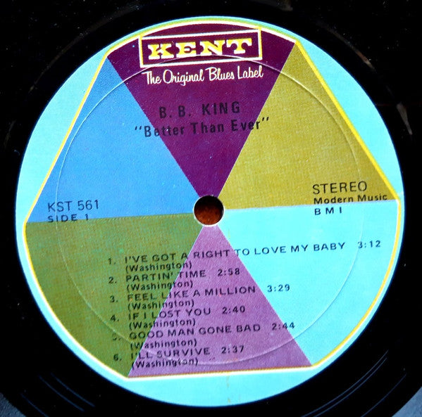 B.B. King : Better Than Ever (LP, Album)