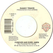 Randy Travis : Forever And Ever, Amen (7", Spe)