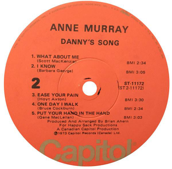 Anne Murray : Danny's Song (LP, Album, Jac)