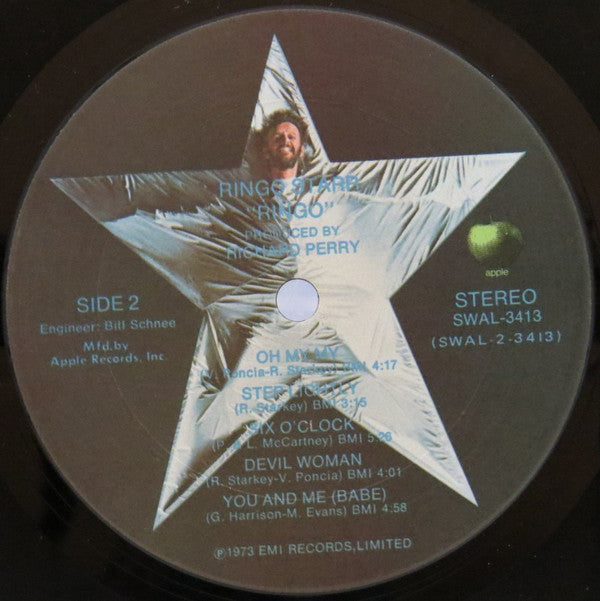 Ringo Starr : Ringo (LP, Album, Gat)