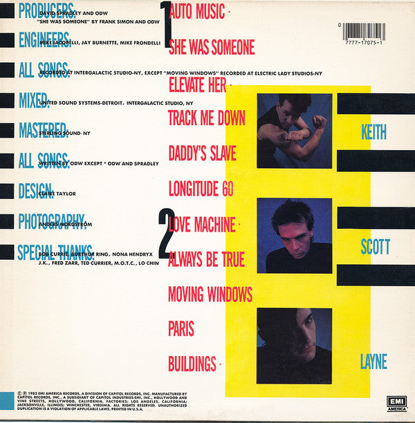 Our Daughter's Wedding : Moving Windows (LP, Album, Jac)