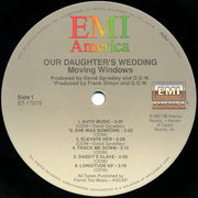 Our Daughter's Wedding : Moving Windows (LP, Album, Jac)