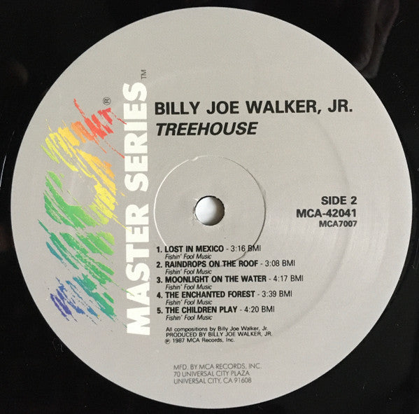 Billy Joe Walker, Jr.* : Treehouse (LP, Album)