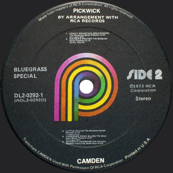 Various : Bluegrass Special (2xLP, Comp, RE)