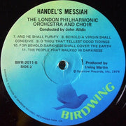 Georg Friedrich Händel, The London Philharmonic Orchestra And The London Philharmonic Choir, John Alldis : The Messiah (Box, Album + 4xLP)