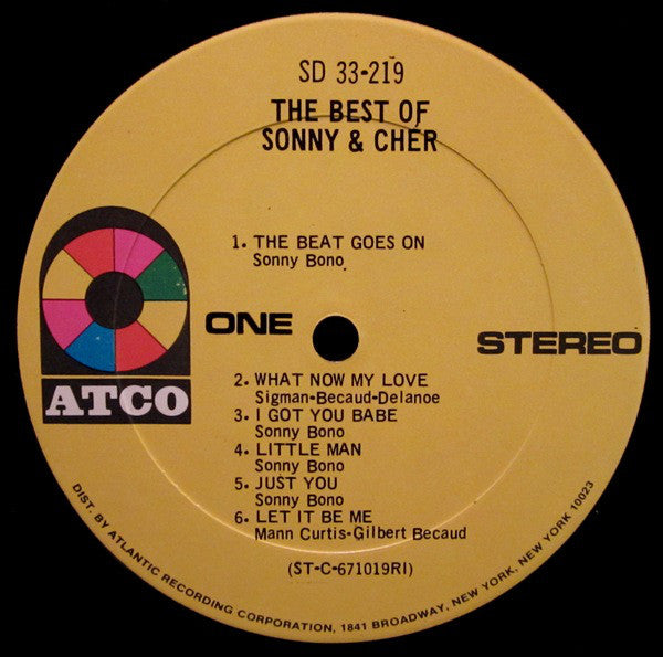 Sonny & Cher : The Best Of Sonny & Cher (LP, Comp, RE, RI )