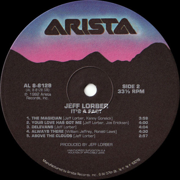 Jeff Lorber : It's A Fact (LP, Album, RE)