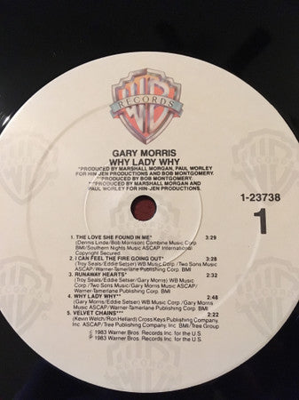 Gary Morris : Why Lady Why (LP, Album)