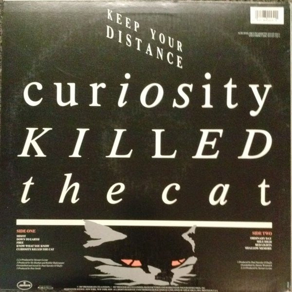 Curiosity Killed The Cat : Keep Your Distance (LP, Album)