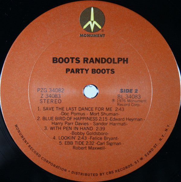 Boots Randolph : Party Boots (2xLP)