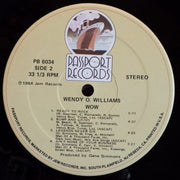 Wendy O. Williams : WOW (LP, Album)