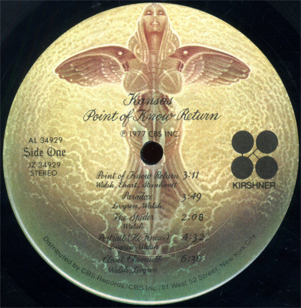 Kansas (2) : Point Of Know Return (LP, Album, Ter)