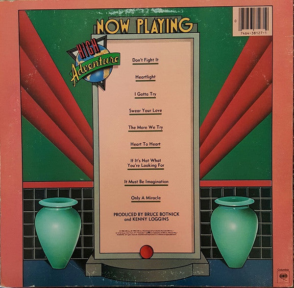 Kenny Loggins : High Adventure (LP, Album, Ter)