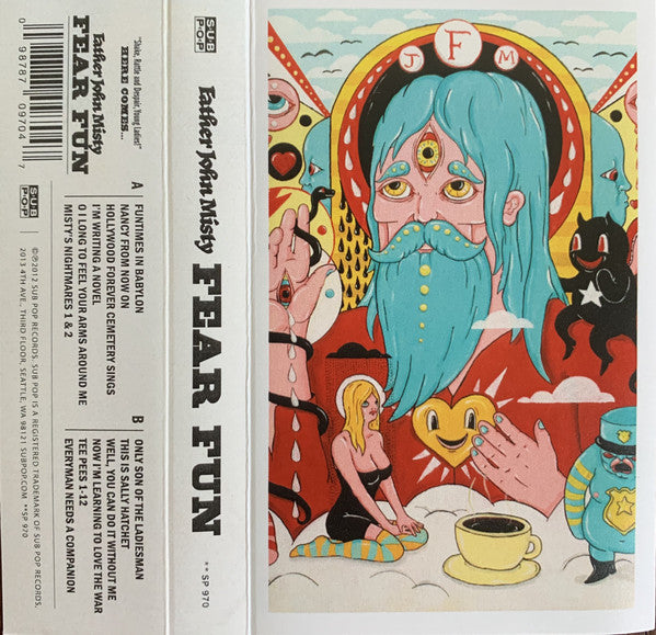 Father John Misty : Fear Fun (Cass, Album, yel)