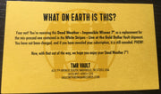 The Dead Weather : Impossible Winner (7", Single, Ltd, RP, Yel)