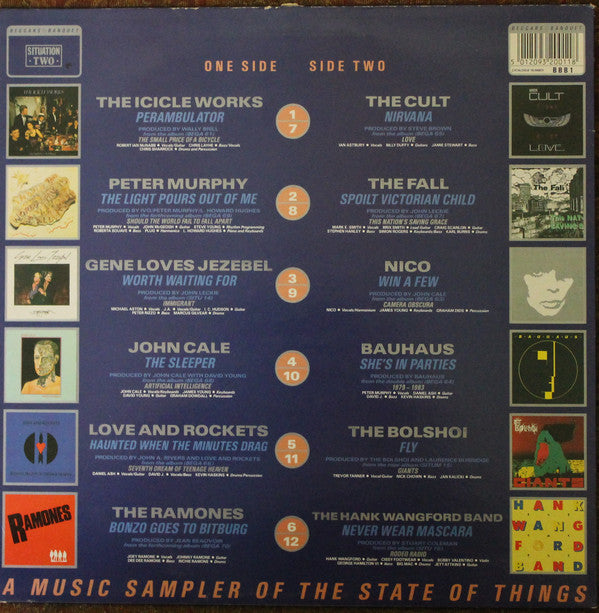Various : One Pound Ninety-Nine (A Music Sampler Of The State Of Things) (LP, Smplr, CBS)