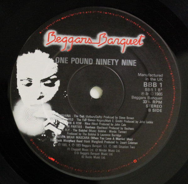 Various : One Pound Ninety-Nine (A Music Sampler Of The State Of Things) (LP, Smplr, CBS)
