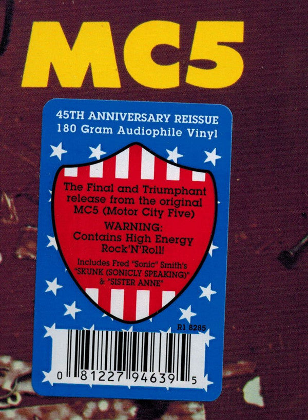 MC5 : High Time (LP, Album, RE, 180)