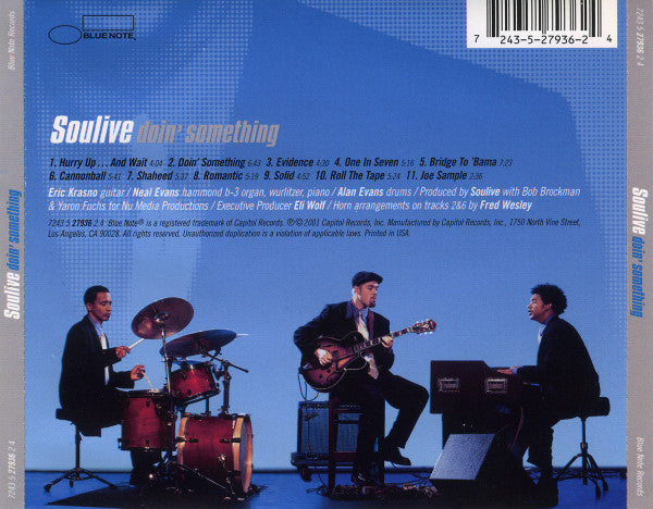 Soulive : Doin' Something (CD, Album)