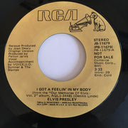 Elvis Presley : I Got A Feelin' In My Body / There's A Honky Tonk Angel (Who Will Take Me Back In) (7", Single, Promo)