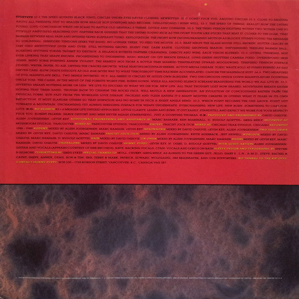 Skinny Puppy : Rabies (LP, Album)