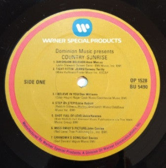 Various : Country Sunrise (LP, Album, Comp)