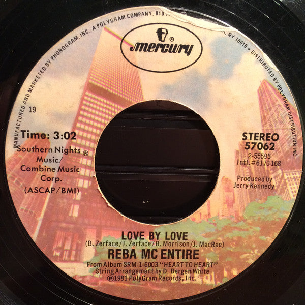 Reba Mc Entire* : Only You (And You Alone) (7", Single)