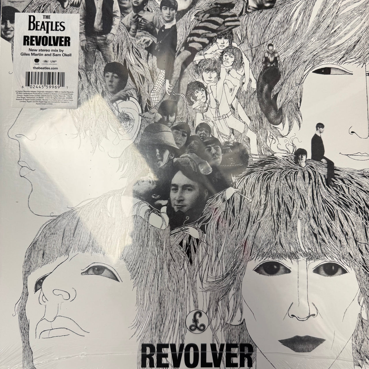 The Beatles - Revolver  (Mint (M)) Rock (LP, Album, RE, Rem)