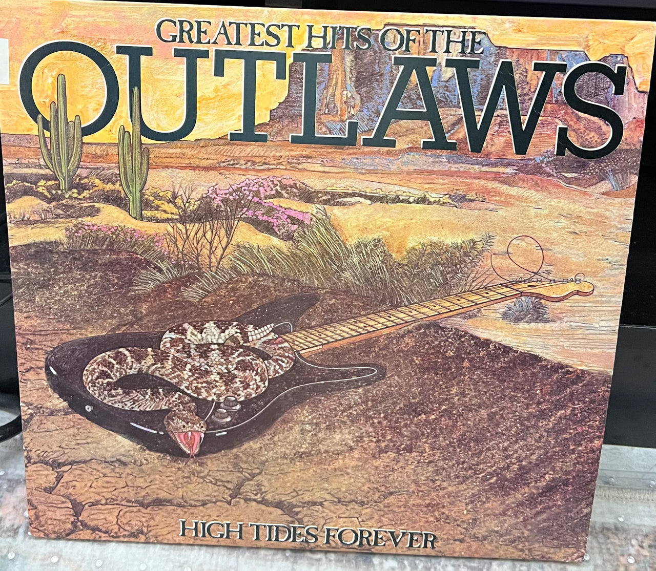 Outlaws - Greatest Hits Of The Outlaws  High Tides Forever (Very Good Plus (VG+)) Rock (LP, Comp, Mon)