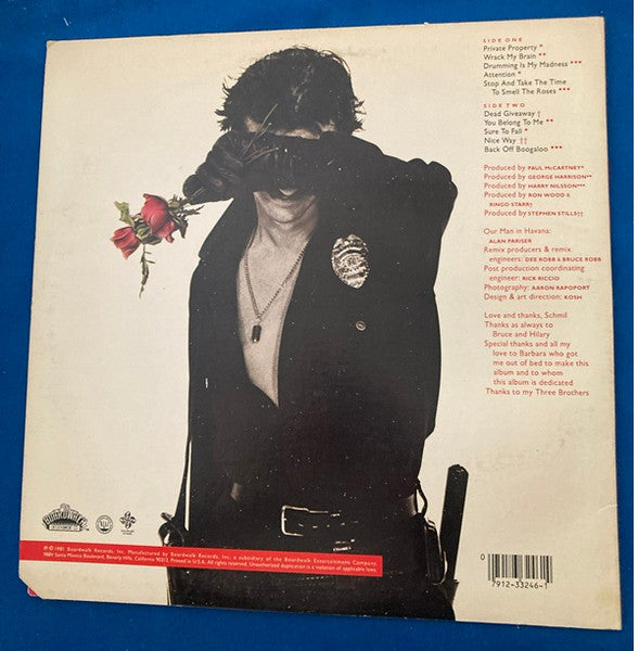 Ringo Starr : Stop And Smell The Roses (LP, Album, Ind)