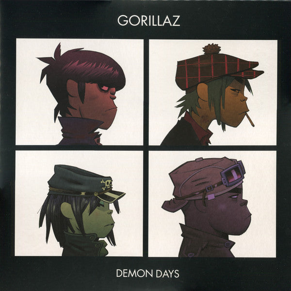 Gorillaz : Demon Days (2xLP, Album, Club, RE, RM, Red)