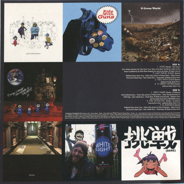 Gorillaz : Demon Days (2xLP, Album, Club, RE, RM, Red)