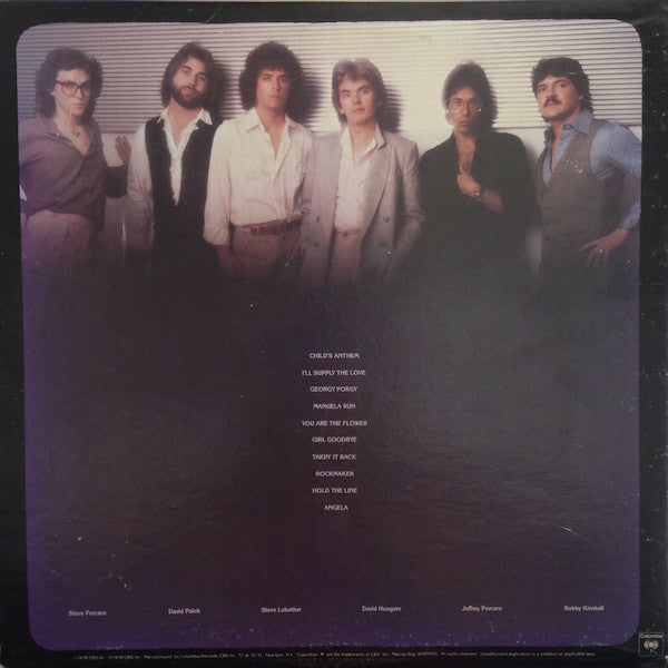 Toto : Toto (LP, Album, San)