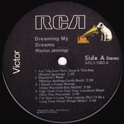 Waylon* : Dreaming My Dreams (LP, Album, RE, Ind)