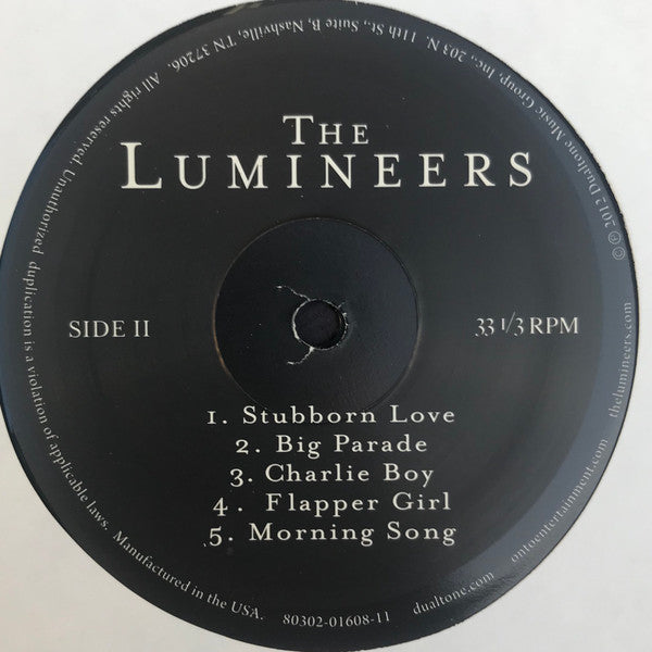 The Lumineers : The Lumineers (LP, Album)