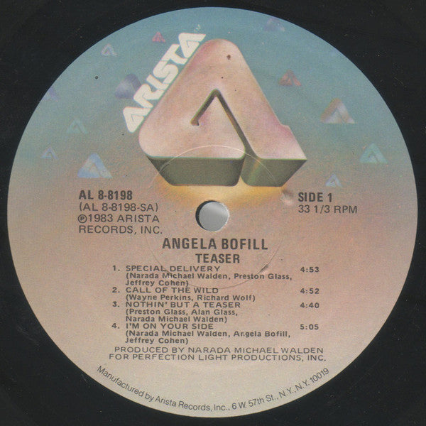 Angela Bofill : Teaser (LP, Album, Ele)