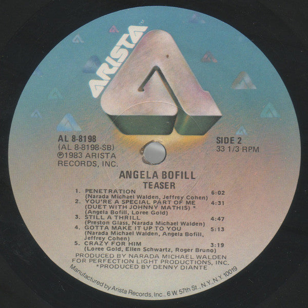 Angela Bofill : Teaser (LP, Album, Ele)