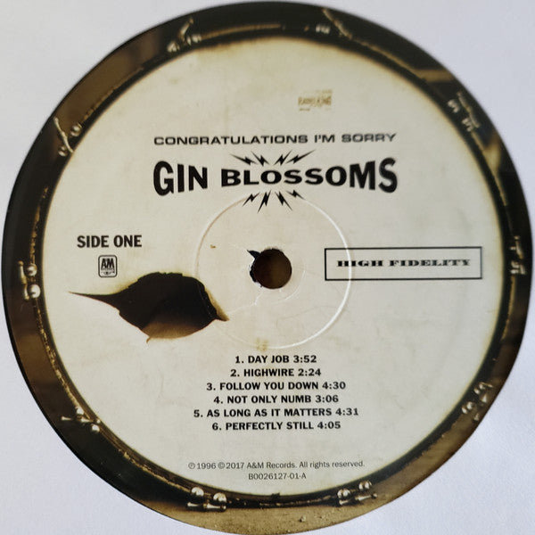 Gin Blossoms : Congratulations I'm Sorry (LP, Album, RE)