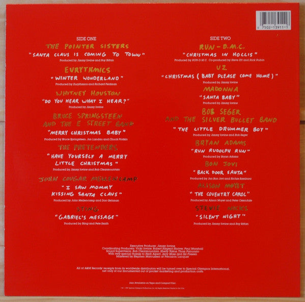 Various : A Very Special Christmas (LP, Comp, Gol)