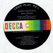 Bing Crosby : Merry Christmas (LP, Album, Mono, RE, Pin)