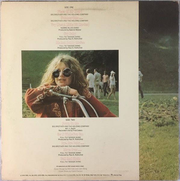 Janis Joplin : Janis Joplin's Greatest Hits (LP, Comp, RE, Ter)