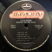 Lita Ford : Dancin' On The Edge (LP, Album, Club, CRC)