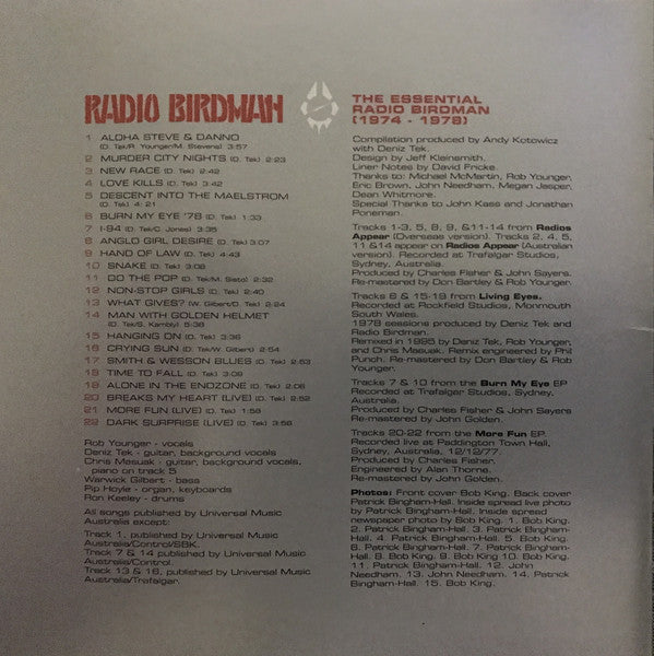 Radio Birdman : The Essential Radio Birdman (1974 - 1978) (CD, Comp)